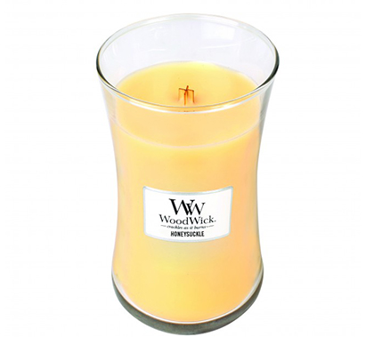 Woodwick Honey Suckle Large Candle Jar