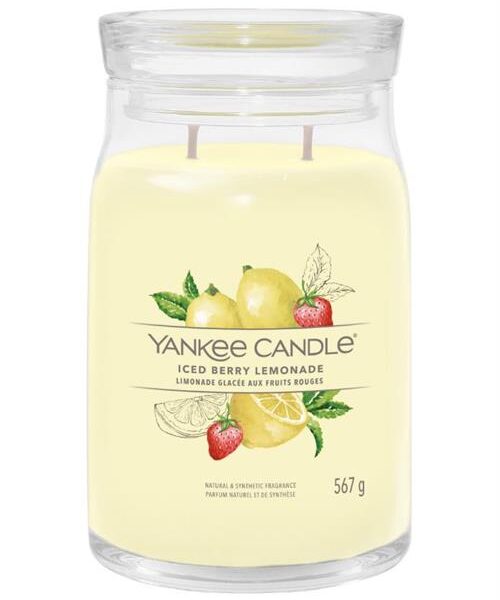 Yankee Candle Iced Berry Lemon Large Jar