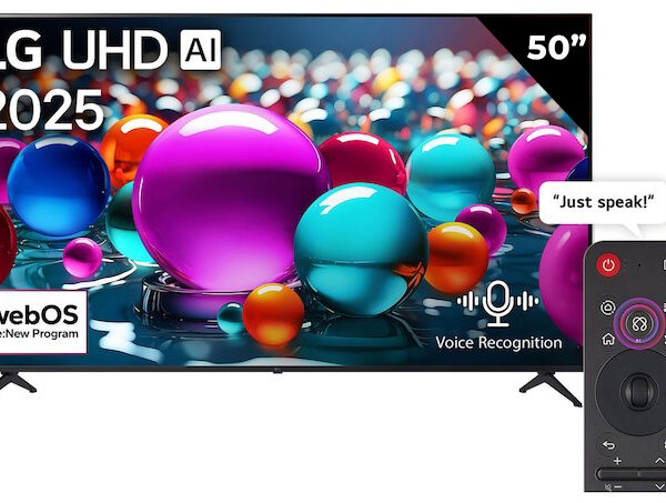 LG 50 inch UHD AI HDR10 webOS25 Smart TV