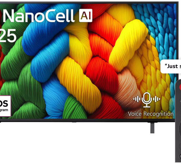 LG 86 Inch NanoCell AI 4K webOS25 Smart TV