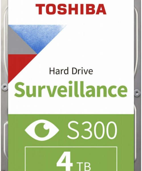 Toshiba S300 3.5 Inch 4TB Surveillance SATA Hard Drive