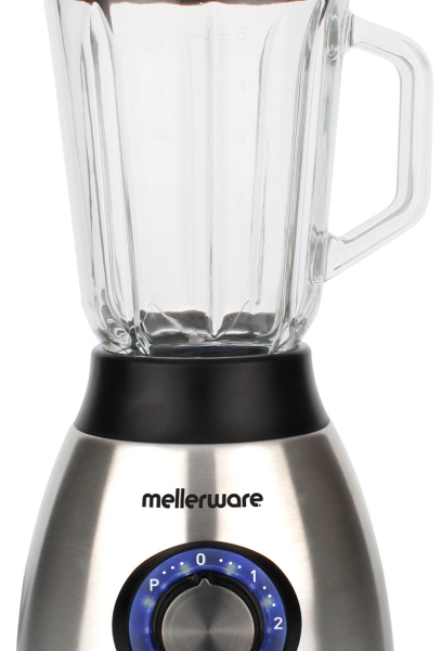 Mellerware 1.5L 550W Stainless Steel With Coffee Mill Jug Blender