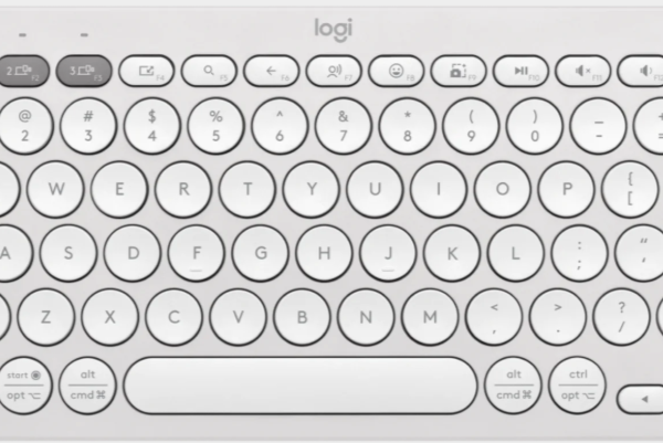 Logitech Pebble Keys 2 K380s White Bluetooth Keyboard