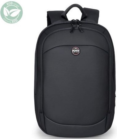 Port Eco Chicago Evo Expandable 16 Inch Backpack Black